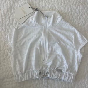 COPY - Bombshell sportswear white crop top